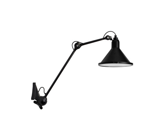 LAMPE GRAS | XL OUTDOOR - N°222 black | Outdoor wall lights | DCW éditions