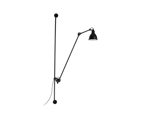 LAMPE GRAS | XL OUTDOOR - N°214 black | Outdoor wall lights | DCW éditions