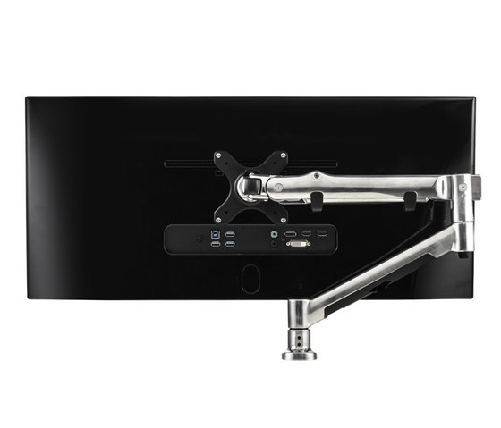 Interactive | 618mm Dynamic Arm Single Monitor Desk Mount AWMS-DB | Accessoires de table | Atdec