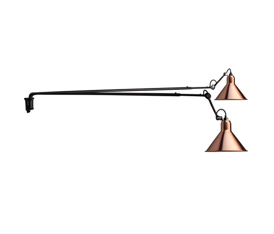 LAMPE GRAS N°213 L Double copper | Wall lights | DCW éditions