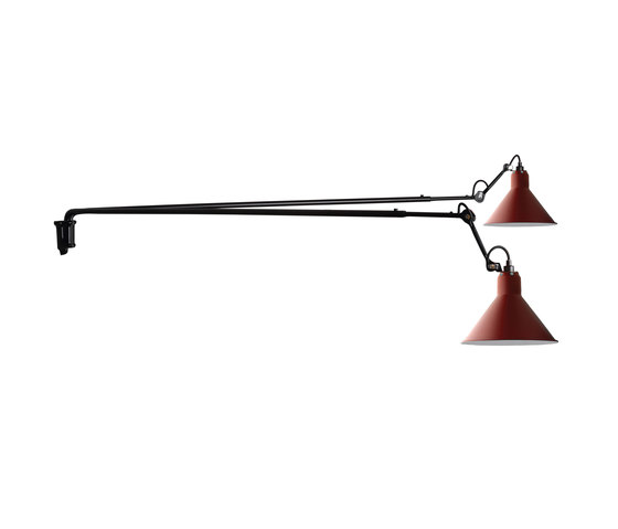 LAMPE GRAS N°213 L Double red | Wall lights | DCW éditions