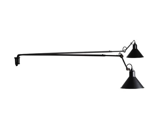 LAMPE GRAS N°213 L double black | Wall lights | DCW éditions