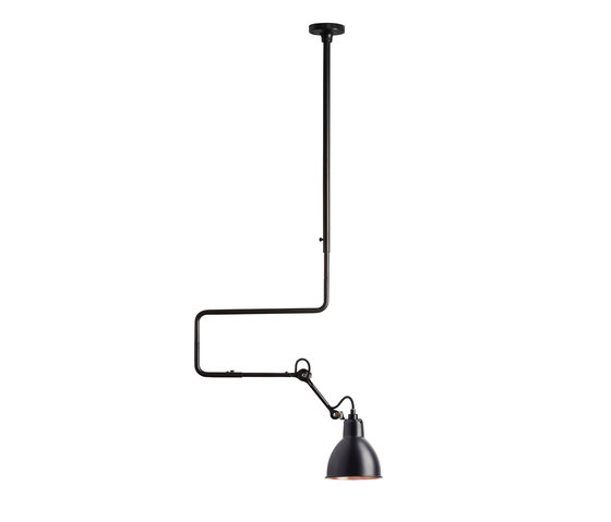 LAMPE GRAS N°312 L black/copper | Lampade plafoniere | DCW éditions