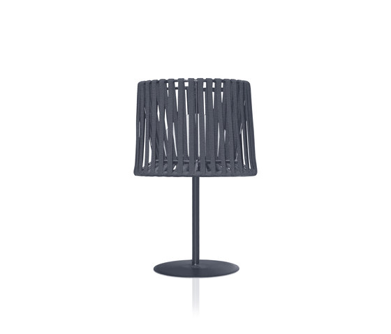 “Oh” lamp Lampada da tavolo rivestita | Lampade outdoor tavolo | Expormim