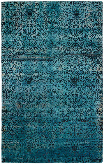 Kundan Pure Silk Floral | Tapis / Tapis de designers | Zollanvari