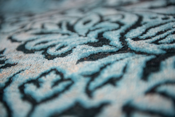 Kundan Pure Silk Floral | Tapis / Tapis de designers | Zollanvari