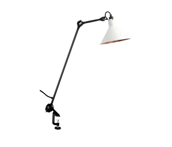 LAMPE GRAS - N°201 white/copper | Lampade tavolo | DCW éditions
