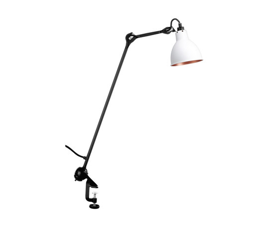 LAMPE GRAS - N°201 white/copper | Table lights | DCW éditions