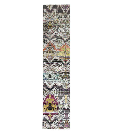Kundan Diffusion Koti Silk Ikat Runner | Tapis / Tapis de designers | Zollanvari