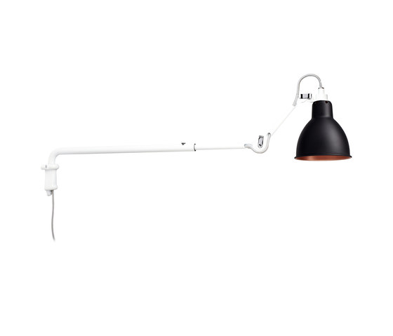 LAMPE GRAS - N°203 black/copper | Lampade parete | DCW éditions