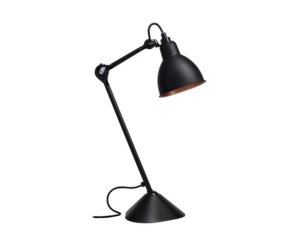 LAMPE GRAS - N°205 black/copper | Lampade tavolo | DCW éditions