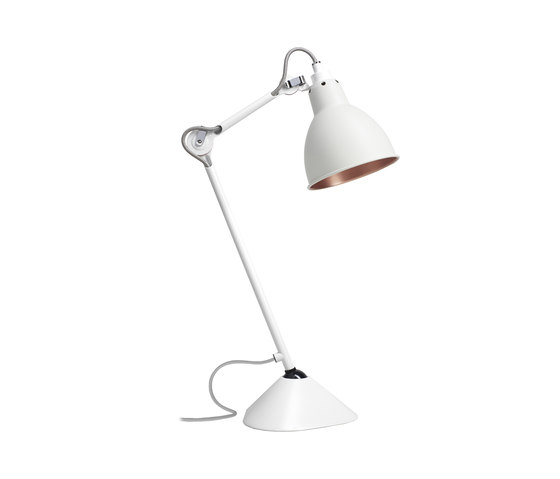 LAMPE GRAS - N°205 white/copper | Luminaires de table | DCW éditions