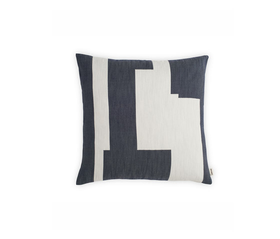 Graphic Cushion Marine Blue | Large | Coussins | NEW WORKS