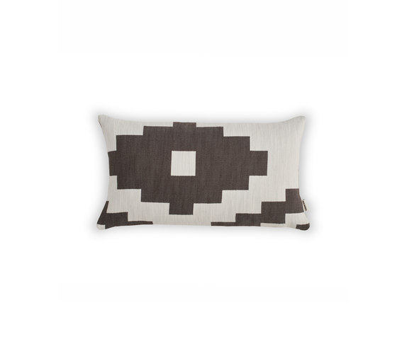 Ikat Cushion Dark Brown | Small | Cuscini | NEW WORKS