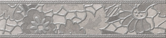 Uptown Listelo Art Silver | Ceramic tiles | KERABEN