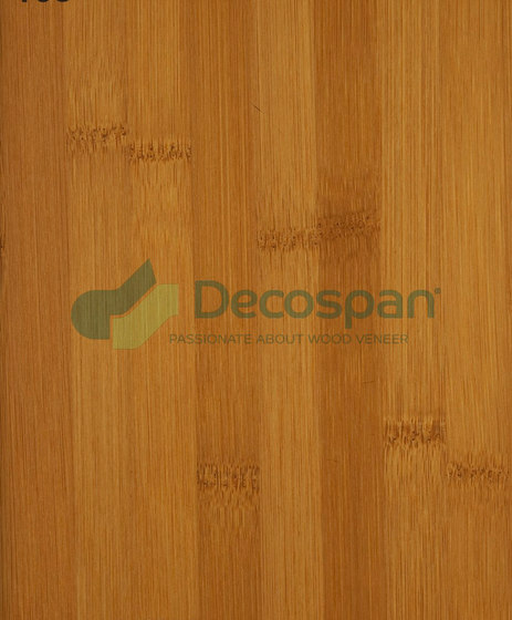 Decospan Bamboo Steamed Plain Pressed | Wand Furniere | Decospan