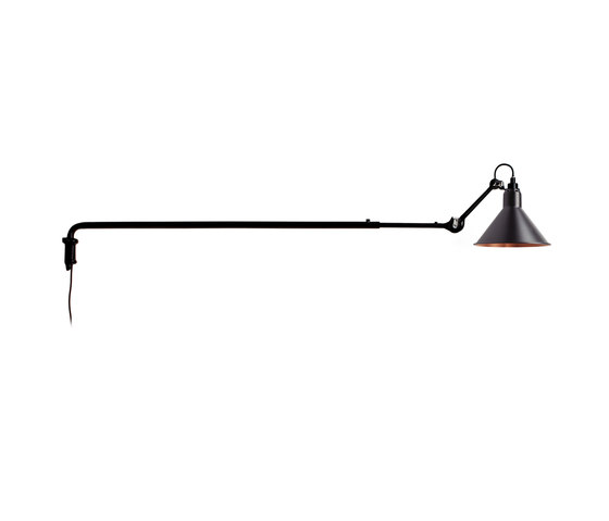 LAMPE GRAS - N°213 black/copper | Wall lights | DCW éditions
