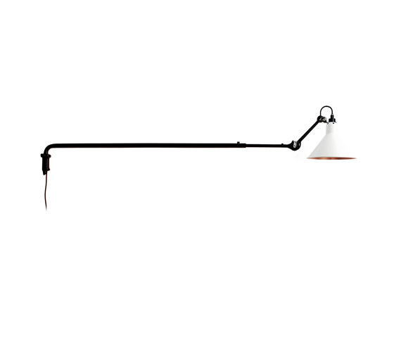 LAMPE GRAS - N°213 white/copper | Wall lights | DCW éditions