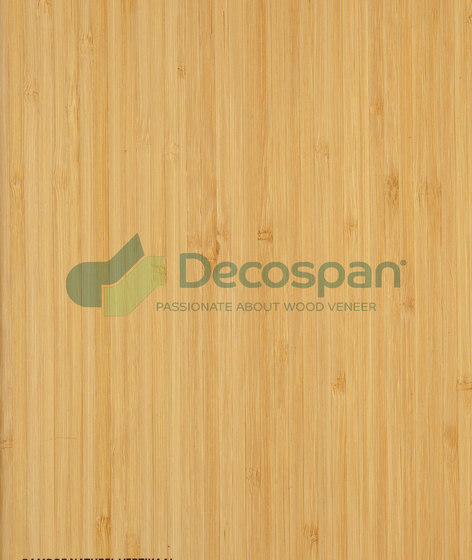 Decospan Bamboo Natural Side Pressed | Wand Furniere | Decospan