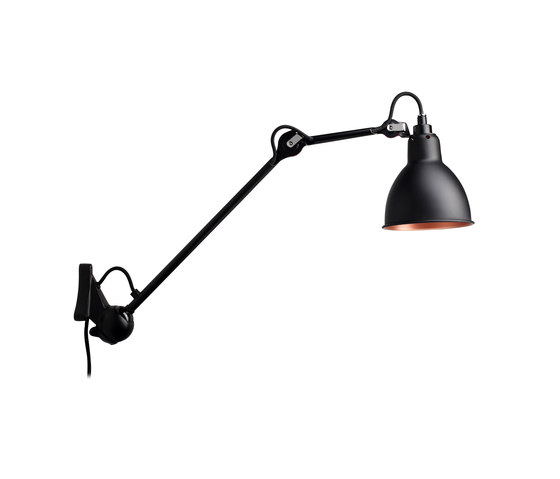 LAMPE GRAS - N°222 black/copper | Wall lights | DCW éditions