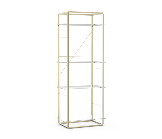 Florence Shelf Raw Gold | Large | Regale | NEW WORKS