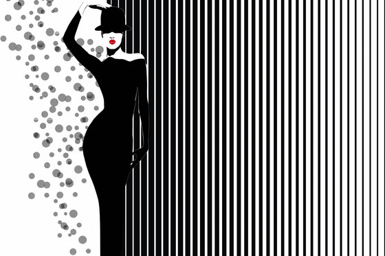 Black & White | Bespoke wall coverings | GLAMORA