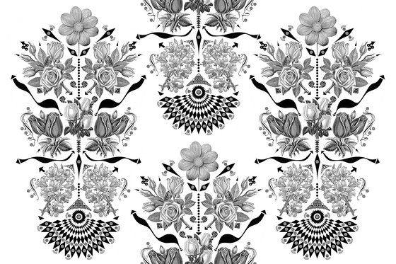Timestory Flowers | Bespoke wall coverings | GLAMORA