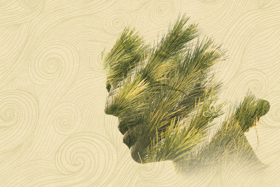 Spirit Of Nature Reflexive Pine | Bespoke wall coverings | GLAMORA