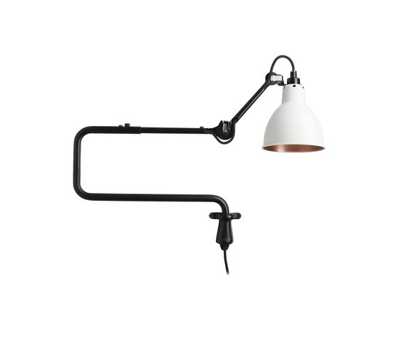 LAMPE GRAS - N°303 white/copper | Wall lights | DCW éditions