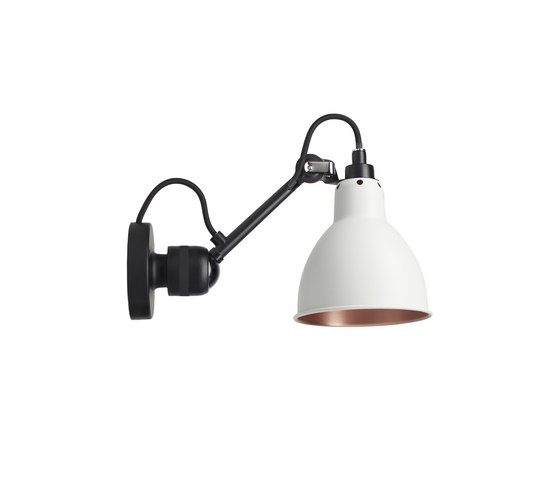 LAMPE GRAS - N°304 white/copper | Wall lights | DCW éditions