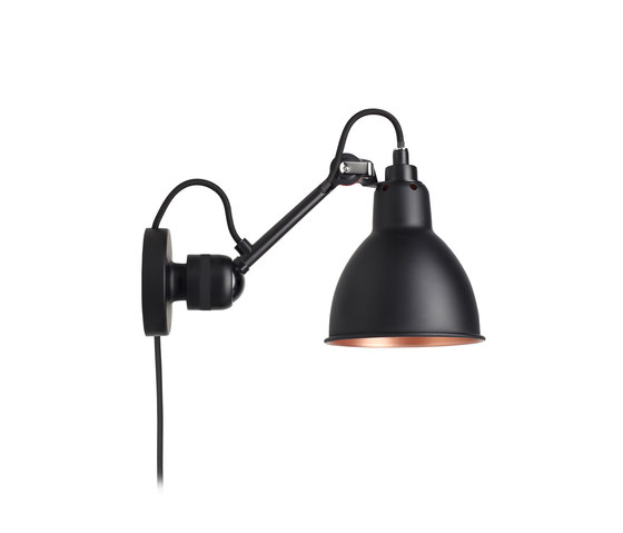 LAMPE GRAS - N°304 CA black/copper | Wall lights | DCW éditions