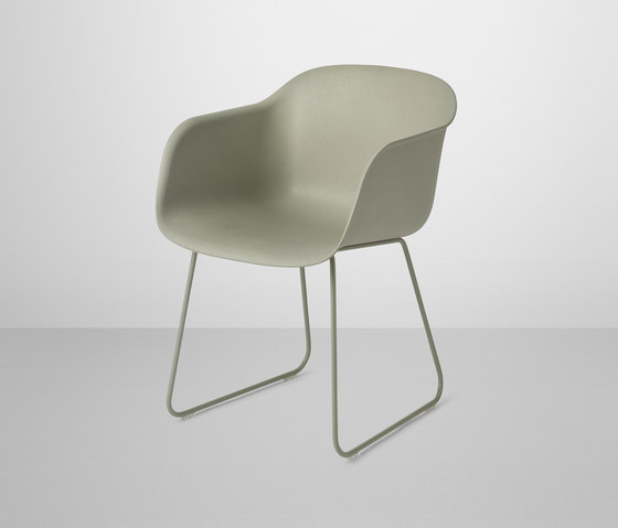 Fiber Armchair | Sled Base | Chairs | Muuto