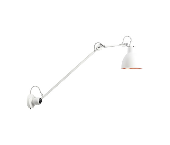 LAMPE GRAS - N°304 L60 SW white/copper | Wall lights | DCW éditions