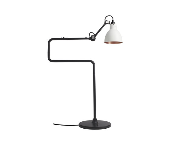 LAMPE GRAS - N°317 white/copper | Table lights | DCW éditions