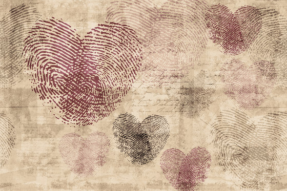 Heartprint | Bespoke wall coverings | GLAMORA