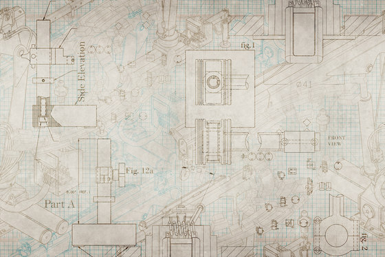 Template Blueprint | Bespoke wall coverings | GLAMORA