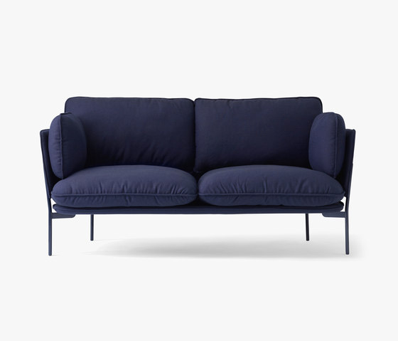 Cloud Two Seater LN2 black blue | Canapés | &TRADITION