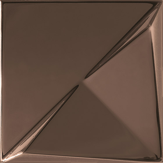 Aleatory copper gloss 3 | Ceramic tiles | ALEA Experience