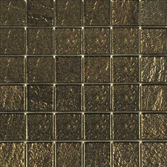 Glass gold net 50 | Glass tiles | ALEA Experience