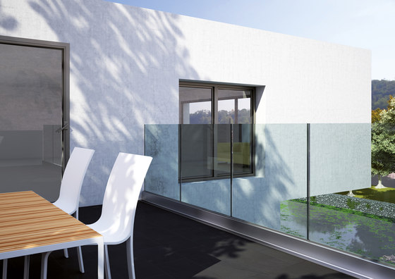 Maxima Angle B-4300 | Vitrages de balcon | Metalglas Bonomi