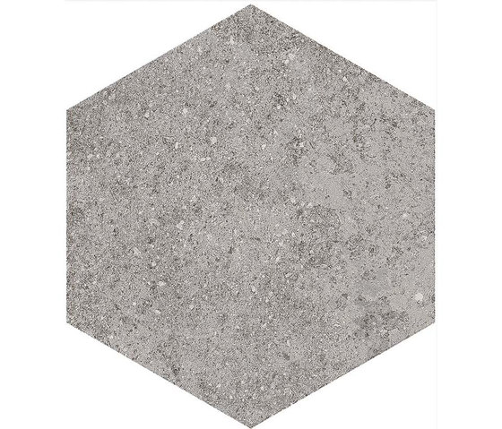 Aston | Hexagono Benson Gris | Ceramic tiles | VIVES Cerámica