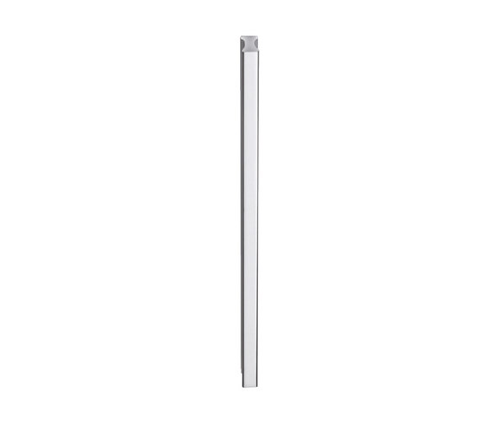 POR-0408 V | Push plates for glass doors | Metalglas Bonomi