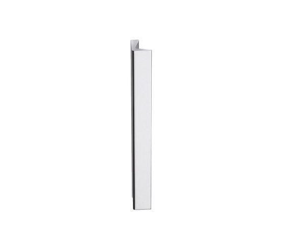 POR-0400 V | Placa de empuje puertas de vidiro | Metalglas Bonomi