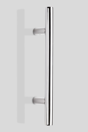 Round Mini Ø 16 | Placa de empuje puertas de vidiro | Metalglas Bonomi