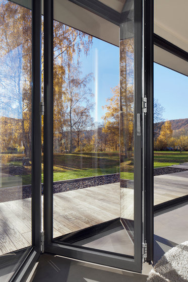 Bi-folding doors SL 82 | Types de fenêtres | Solarlux