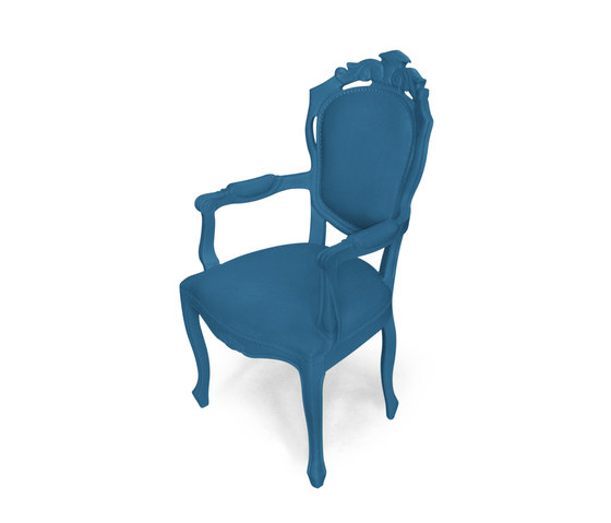 Plastic Fantastic dining chair armchair evening blue | Chairs | JSPR