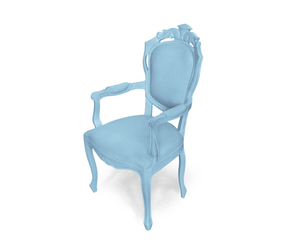 Plastic Fantastic dining chair armchair ice blue | Chairs | JSPR