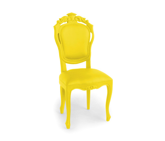Plastic Fantastic dining chair banana | Chairs | JSPR