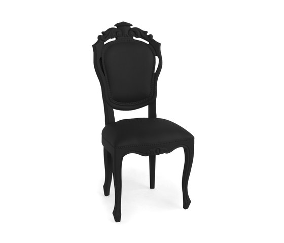 Plastic Fantastic dining chair black | Sillas | JSPR