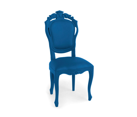 Plastic Fantastic dining chair evening blue | Sillas | JSPR